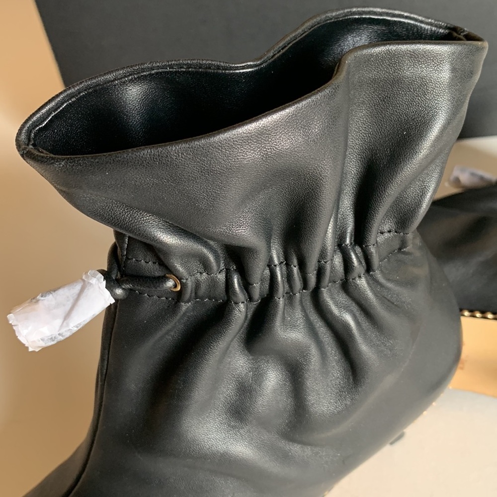 COACH Wynie Leather Ankle Boots - Picture 11 of 13